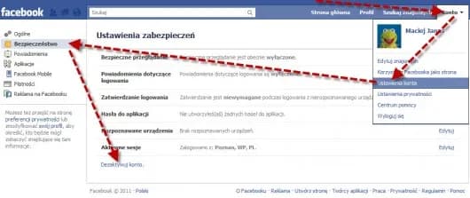 Jak usunąć konto na Facebooku na komputerze i uniknąć utraty danych